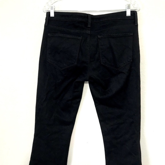 L'AGENCE Flare Low Rise Flare Jeans Noir size 29 - Picture 8 of 10